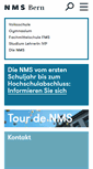 Mobile Screenshot of nmsbern.ch